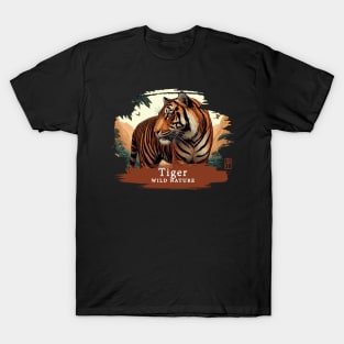 Tiger- WILD NATURE - TIGER-7 T-Shirt
